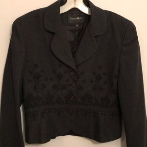 Frances & Rita gray wool jacket